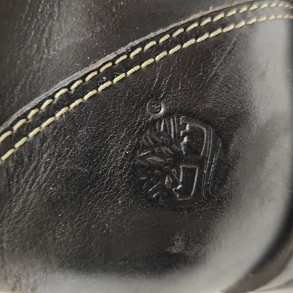 Timberland Tall Wingtip Leather Heeled Boots (W Size 7.5) - Picture 7 of 16